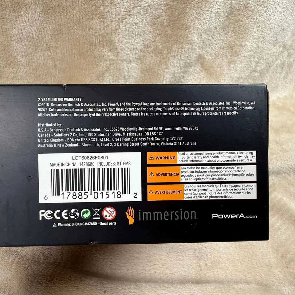 PowerA Fusion Wired Controller Xbox One & Windows Gaming PC USB Cable NEW - Image 2 of 4