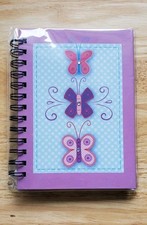 Butterfly Cover Spiral Journal Notebook New