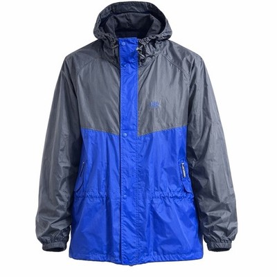 Helly Hansen Helly-Tech Jacket Men's XL Waterproof Packable Hooded Rain SEE WEAR