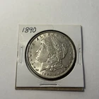 1890 $1 Morgan Silver Dollar Good Detail Estate Find