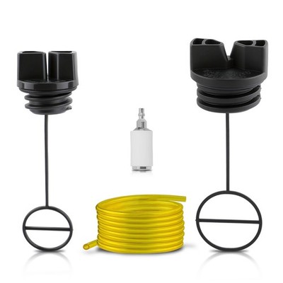 Fuel Cap & Oil Cap kit for Poulan PP3816 PP4018 PP4218 PP5020 PPB4018 PPB4218