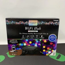 Orchestra of Lights Wi-Fi Hub With Antenna #5288009 By Gemmy New In Box