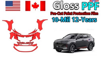PreCut PPF Paint Protection Film For Changan CS55 Plus Base 2024-2026 8.5mil TPU
