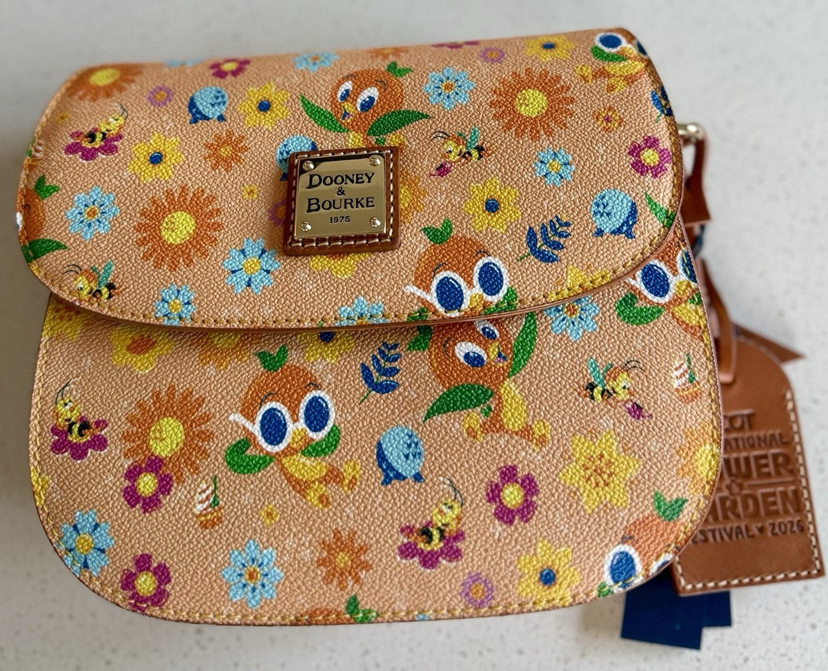 Disney 2026 Flower & Garden Festival Orange Bird Dooney & Bourke