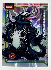 2026 Topps Chrome Marvel Storm's Lightning Refractor Parallel #189 Venomouse