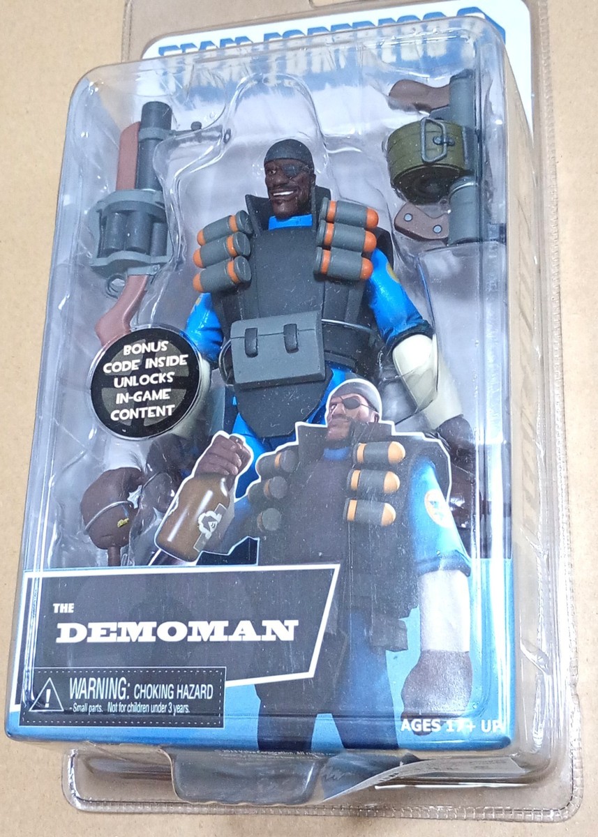 NECA Team Fortress2 デモマン Team Fortress 2 The Demoman Red Action Figure NECA Valve