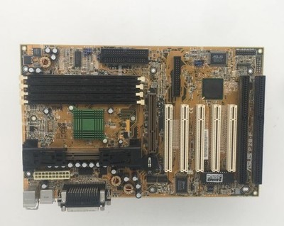 Mb, asus p2b-f rev 1.00, w/ 2 isa slots, 5x pci
