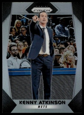2017-18 Panini Prizm #160 Kenny Atkinson Prizms Silver