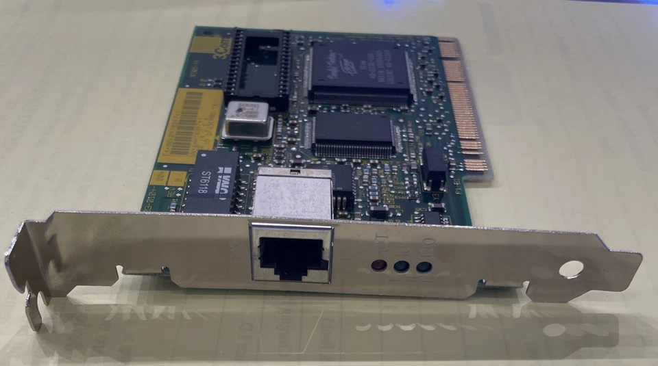 3Com Fast Etherlink XL PCI 10/100BASE-TX Ethernet Adapter 03-0104-005 REV A - Image 2 of 4