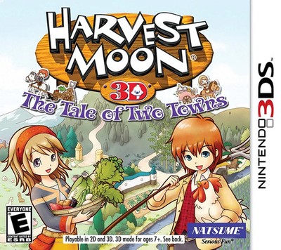 Harvest Moon 3D: The Tale of Two Towns - Nintendo 3DS - Brand New