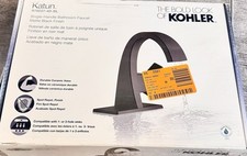 KOHLER R78037-4D-BL Katun 1 OR 4 Hole Centerset 1-Handle Bathroom Faucet