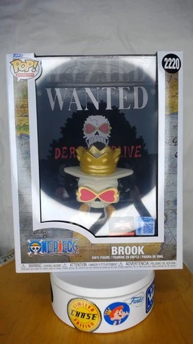 Funko Pop! : One Piece - Brook Wanted Poster #2220 TargetCon LE Exclusive SE