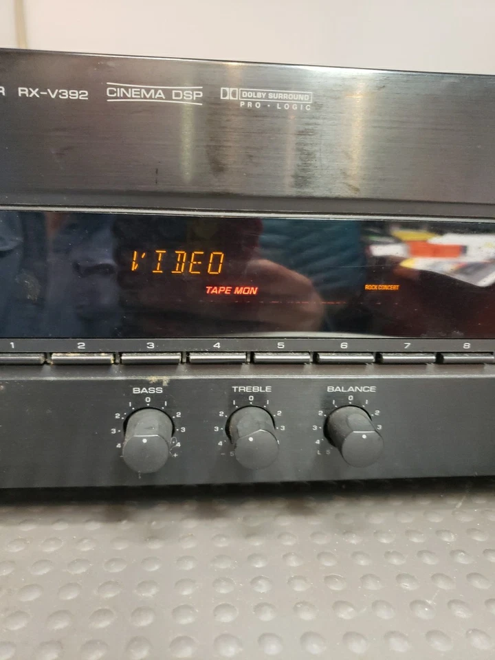 Yamaha RX-V392 AV/ Cinema Dsp Receiver - Tested,  Original Box - Image 4 of 4