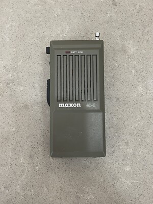Vintage Maxon Walkie Talkie 49-H 9 Volt