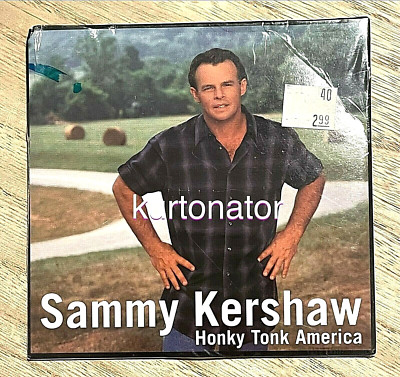 Sammy Kershaw HONKY TONK AMERICA & ONE DAY LEFT TO LIVE 2 Track CD Single 1998