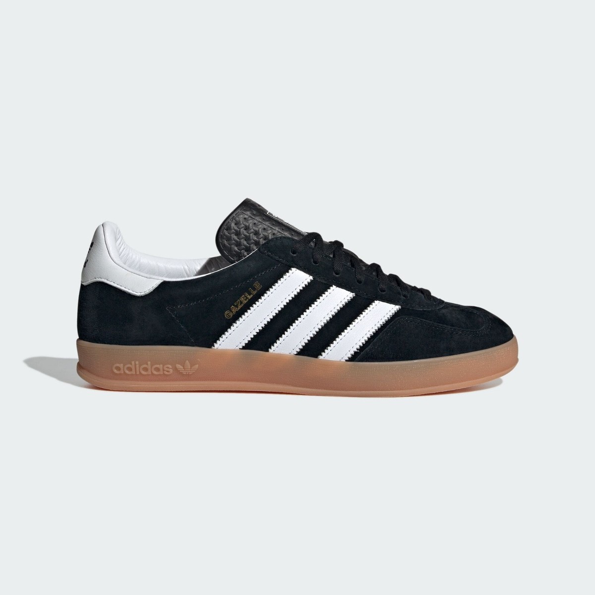 adidas Originals Gazelle Indoor Core Black White H06259 Men's Size