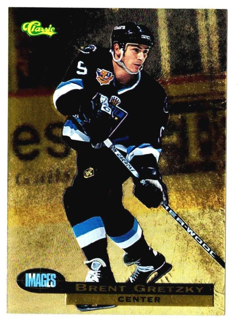 1994 95 Classic Images Gold BRENT GRETZKY ex mt Atlanta Knights