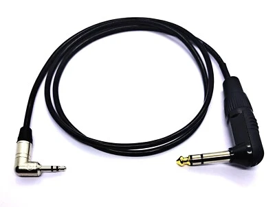 Cavo audio jack da 3,5 mm Neutrik NTP3RC a jack angolare da 6,3 mm vers. Lunghezze