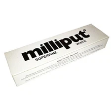 Milliput #MIL-3 SuperFine White Two Part Self Hardening Epoxy Putty 4oz