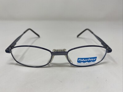 Fisher Price BLAST OFF BLUE 42-15-120 Metal Full Rim Eyeglasses Frame :H66