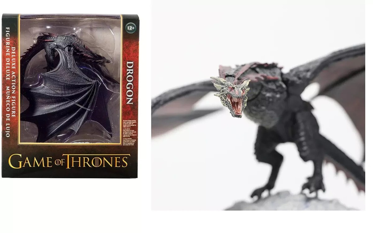Statue dragon Viserion Game of Thrones 20cm figurine collection série neuve