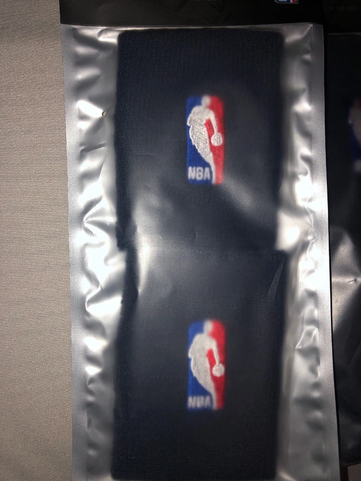 Muñequeras Nike Elite Dri Fit NBA Azul Marino Baloncesto Muñequera ☼ Totalmente Nuevas Foto 2 de 4