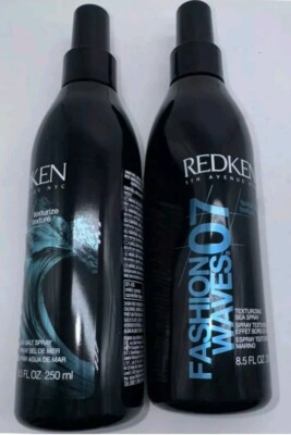 Redken Fashion Waves 07 Texturizing Sea Salt Spray 2x- New  ~Discontinued, Rare