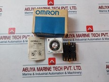 OMRON H3BA-8 Solid-State Timer With Base H3BA 110 VDC 881.09.018 5A 250VAC
