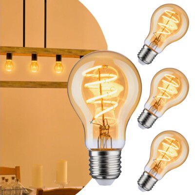 E27 LED Vintage Edison Lampe Filament Glühbirne Nostalgie Retro Bulbs Glühlampe