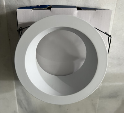 LED ARCHITECTURE  4  Round LED Adjustable Downlight W/ 4  LED Open Reflector