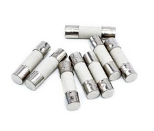 15A 250VAC Ceramic Fuse 5x20mm Fast Blow - Pack of 10