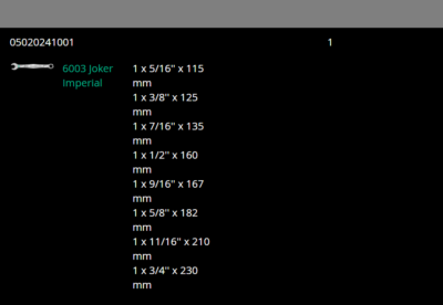 Wera 6000/6002 Set Joker Set Di 6 Pezzi Di Chiavi Combinate/doppie - Foto 2