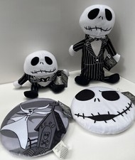 Lot Of 4 DISNEY DOG TOYS THE NIGHTMARE BEFORE CHRISTMAS JACK SKELLINGTON NEW