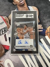 2020-21 Clearly Donruss Devin Vassell Auto Rated Rookie SGC 10 Auto 10