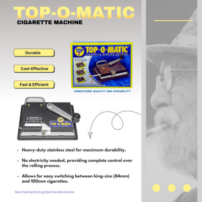Top-O-Matic Cigarete Injector Tobaco Machine (King-Size & 100s) | eBay