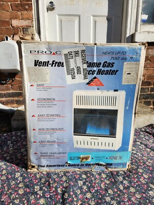 ProCom MN200TBA Ventless Propane Gas Blue Flame Gas Space Heater 20,000 BTU