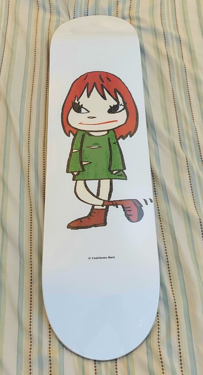 Yoshitomo Nara x MoMA Skateboard Art Deck SET Welcome Girl Yoshitomo Nara x MoMA Skateboard Art Deck SET Welcome Girl