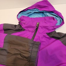 L.L. Bean, Youths Jacket, Pink/Gray, Size L 14-16 