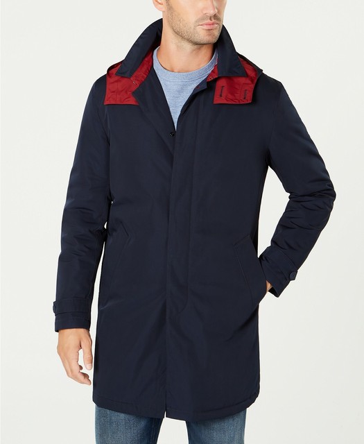 tommy hilfiger rain jacket mens