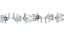 2x Bremssattel Hinterachse für CITROËN OPEL PEUGEOT TOYOTA JUMPY III Bus Kasten