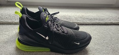 Nike Air Max 270 Black Volt Gr.45 Schwarz Gelb Gebraucht 