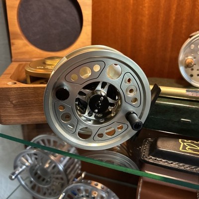 Hardy Gem # 5/6 Mid Arbor Fliegenrolle mit House of Hardy Rollentasche - Made in Alnwick 