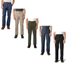 Dickies Men's 874 Pants Classic Original Fit Work School Uniform Straight Leg