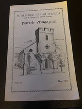KENT WHITSTABLE SEASALTER ST ALPHEGE PARISH CHURCH MAGAZINE MAY 1957
