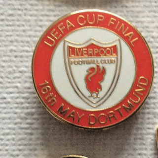 Liverpool Football Club Uefa Cup Final Badge