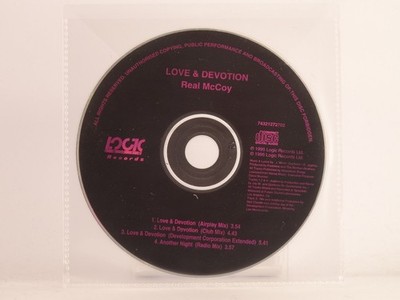 REAL MCCOY LOVE & DEVOTION (X5) 4 Track CD Single including Plastic Sleeve LOGIC