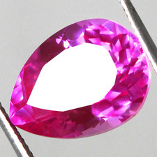 Natural 9.90 Ct Utah Red Beryl Bixbite Certified 15x11 MM Pear Unheated Gemstone