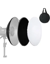Soonpho 16 inch/42cm Standard Reflector Beauty Dish with Honeycomb Grid
