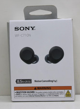 Sony WF-C710N Truly Wireless Noise-Cancelling Earbuds Black. NEW .