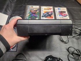Sega Saturn Model 1 Video Game Console MK-80000 BUNDLE w/ 5 games